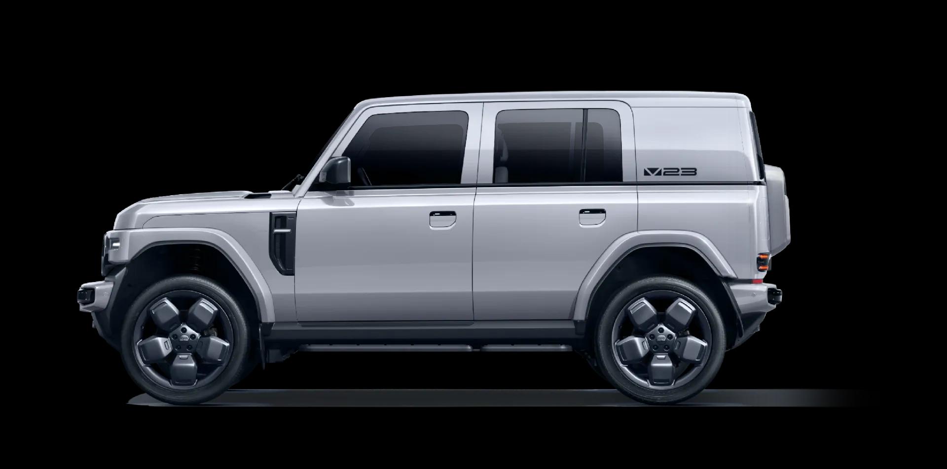 iCAUR V23 vista trasera