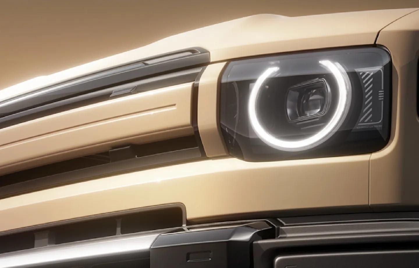 iCAUR V27 vista tres cuartos frontal